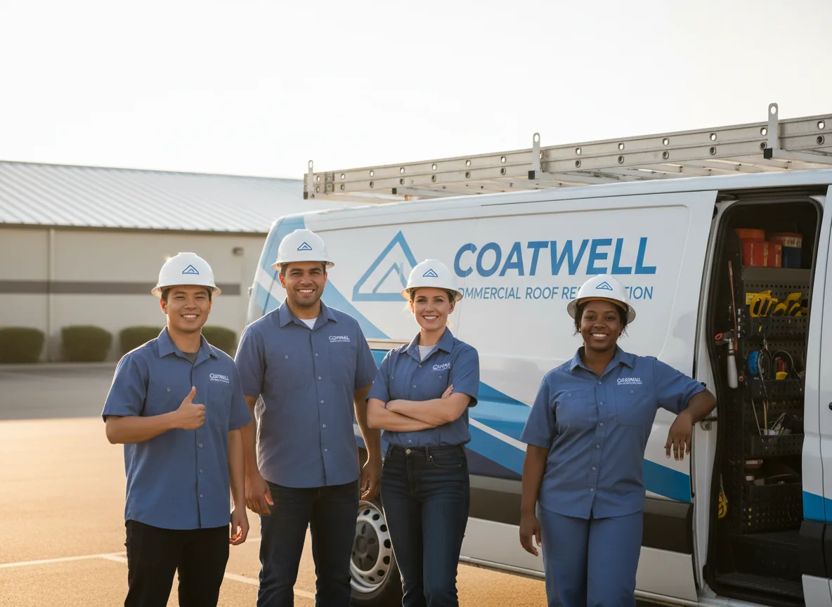 Commercial roof coating company in Ewing, MO